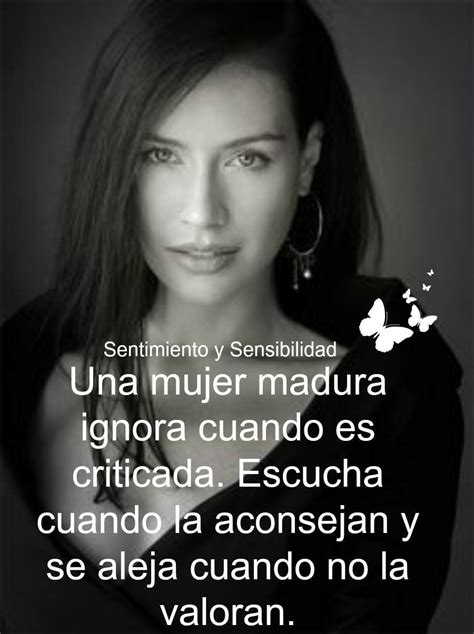 frases de mujer madura